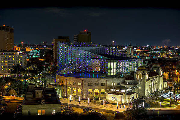 America Photograph - Tobin Center For The Performing Arts by David Morefield