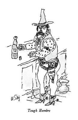 Fashion Drawing - Tough Hombre by William Steig