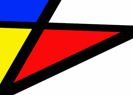 Digital Art - Triangularism II by Richard Reeve