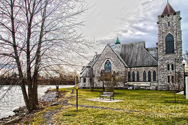 Finger Lake Photograph - Trinity Episcopal Church by William Norton
