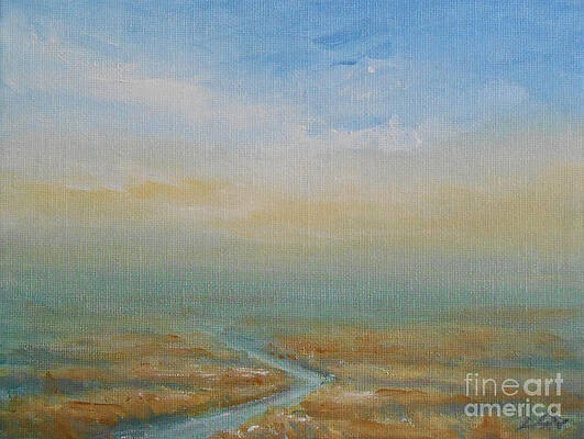 Sky Painting - Turning Point by Jane See