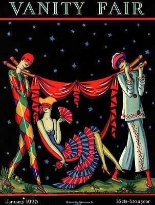 1926 Vanity Fair Cover Design Wall Art