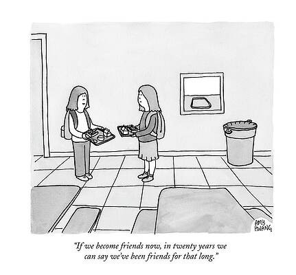 Lunchtime Friends Drawing