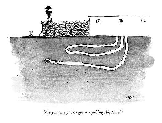 Prison Escape Plan Wall Art