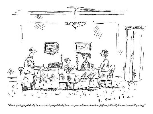 Two Parents And A Daughter At Their Full Dinner Print