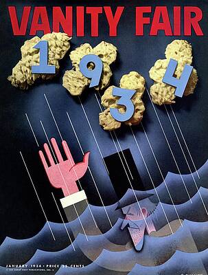 Vanity Fair January 1934 Cover Wall Art