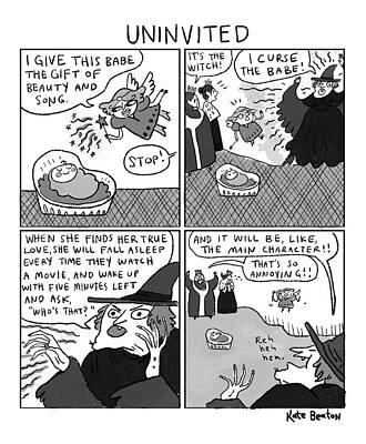 Uninvited Fairy Tale Twist Drawing