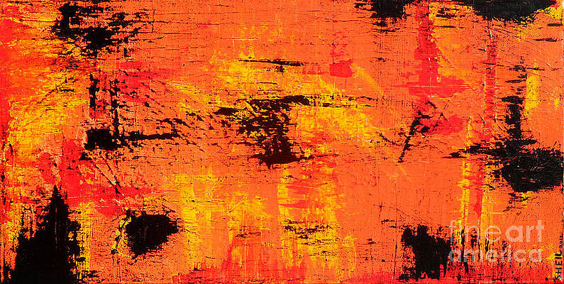 Sheil Painting - Universe by Amanda Sheil