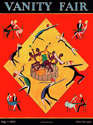 Dancing Photograph - Vanity Fair May 1st, 1925 by A. H. Fish