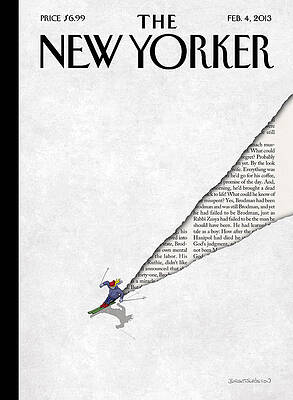 Skiing Through Time Wall Art