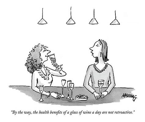 Humorous Wine Discussion Wall Art