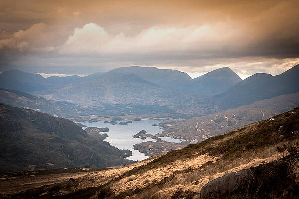 Ireland Wall Art featuring the photograph Upper Lakes by Mark Callanan