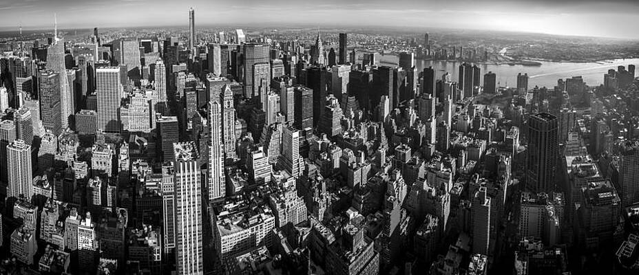 America Photograph - Uptown Manhattan by David Morefield