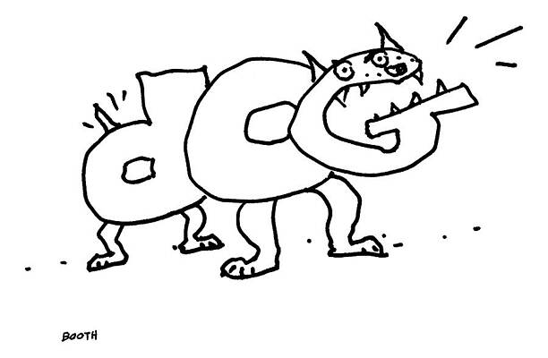 Playful Letter Creature Wall Art