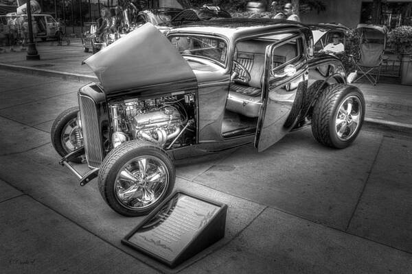 Show Wall Art featuring the photograph Utah Deuce Coupe by Carla E