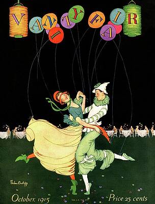 Colorful Vanity Fair Cover Dance Wall Art