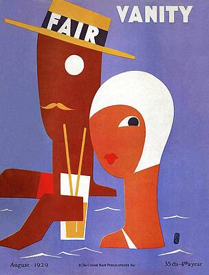 Vanity Fair 1929 Summer Cover Wall Art