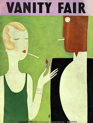 Vanity Fair Cover January 1930 Wall Art
