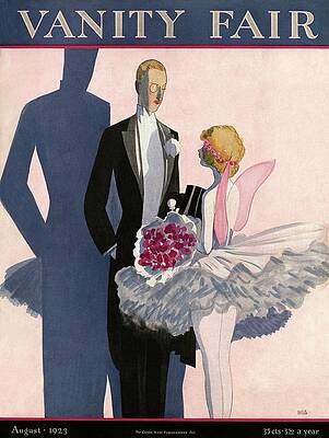 Elegant Couple on Vanity Fair Cover Wall Art