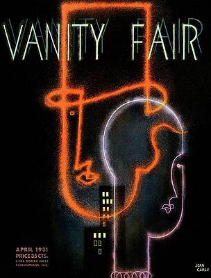 Vanity Fair Neon Headline Art Wall Art