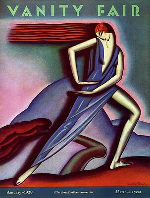Stylish Dancer on Vanity Fair Cover Wall Art