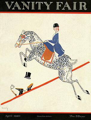 Vanity Fair Equestrian Cover Wall Art