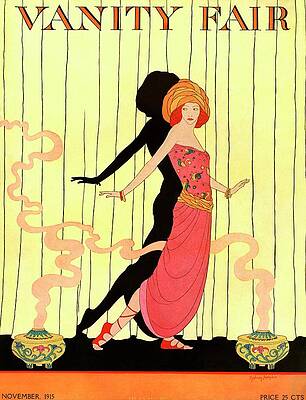 Dance Wall Art featuring the photograph Vanity Fair Cover Featuring A Woman Onstage by Sydney Joseph