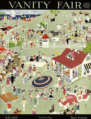 Vanity Fair July 1919 Gathering Photograph