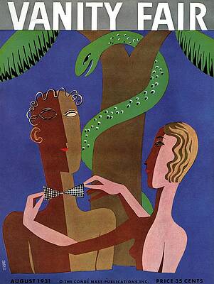 Vanity Fair Cover August 1931 Wall Art