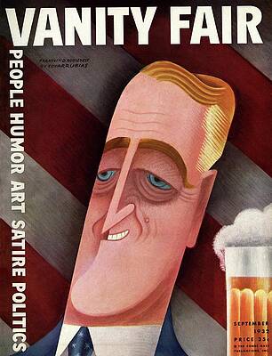 Franklin D. Roosevelt on Vanity Fair Wall Art