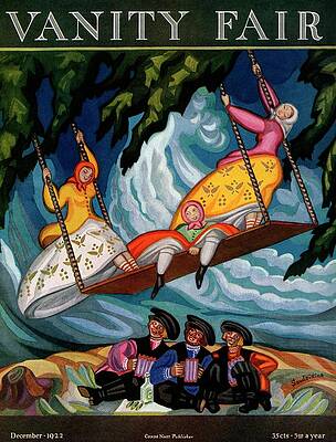 Colorful Swinging Figures Wall Art