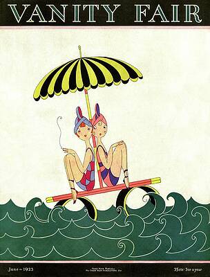 Vanity Fair Bathing Beauties Cover Wall Art
