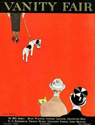 Vanity Fair Cover with Dog Wall Art