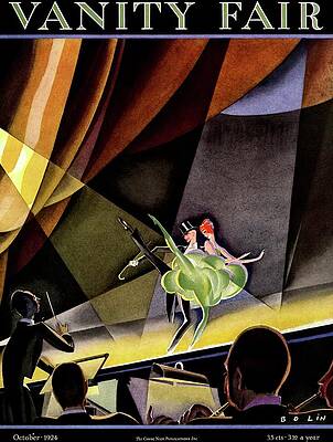 Dancer on Stage at Vanity Fair Wall Art