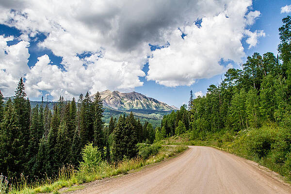 Nature Photograph - View From Kebler Pass by Jeff Stoddart