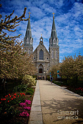 Spring Wall Art featuring the photograph Villanova In The Spring by William Norton