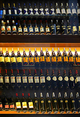 Happy Wall Art featuring the photograph Vino by Laura Fasulo