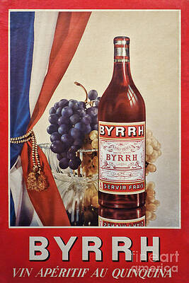 Byrrh Aperitif Advertisement Wall Art