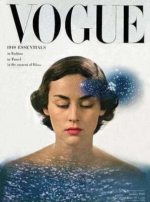 1948 Vogue Cover with Dreamy Style Wall Art