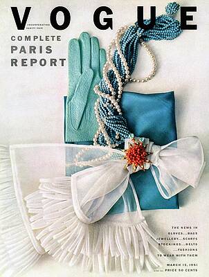Vogue Paris Report Cover 1951 Photograph
