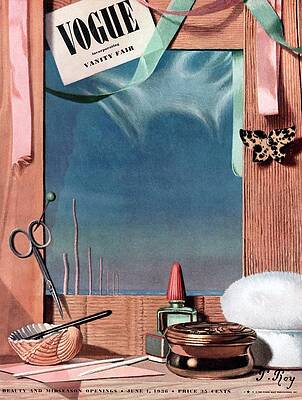 Vintage Vogue Vanity Fair Cover Wall Art