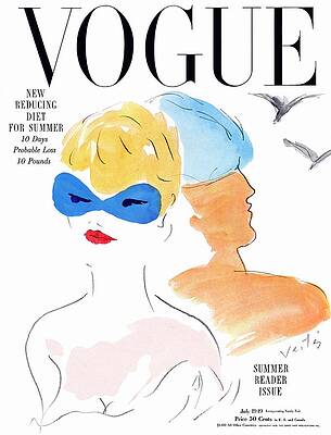 Vogue Summer Reader Wall Art