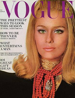 Vintage Vogue Magazine Cover Photograph