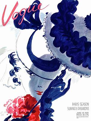 Vogue Paris Season Cover 1935 Wall Art