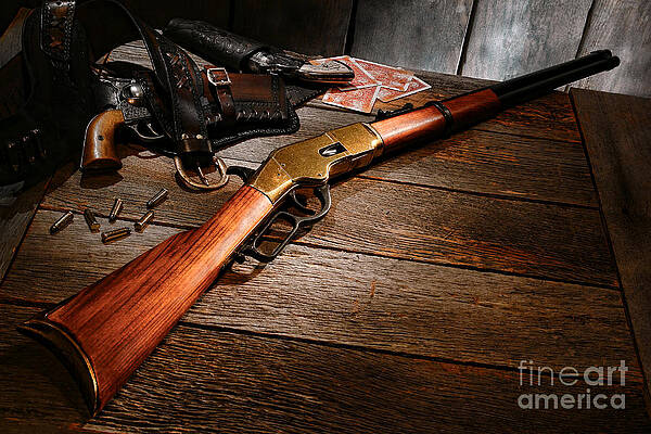 Waiting for the Gunfight by Olivier Le Queinec