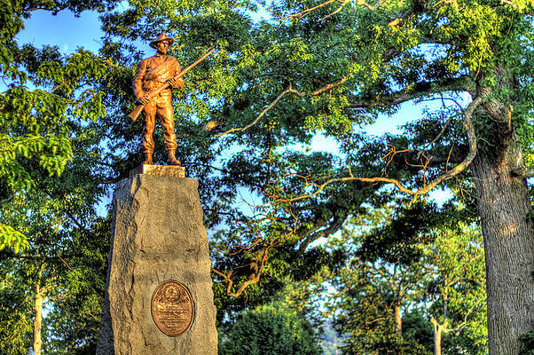 West Virginia Photograph - War Memorial Statue by Jonny D