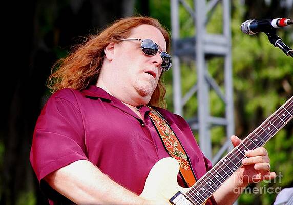 Music Wall Art featuring the photograph Warren Haynes by Angela J Murray