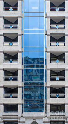 Reflection Photograph - Washington Building by Steven Ralser