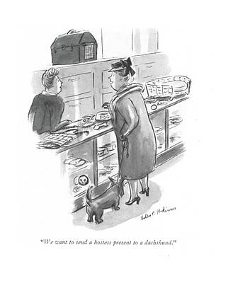 Shopping for a Dachshund Gift Wall Art