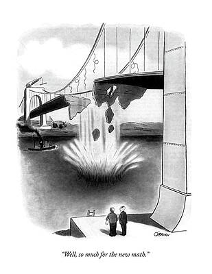 Bridge Explosion Humor Wall Art